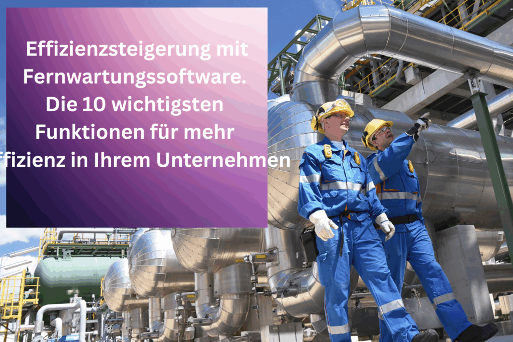 Effizienzsteigerung mit Fernwartungssoftware