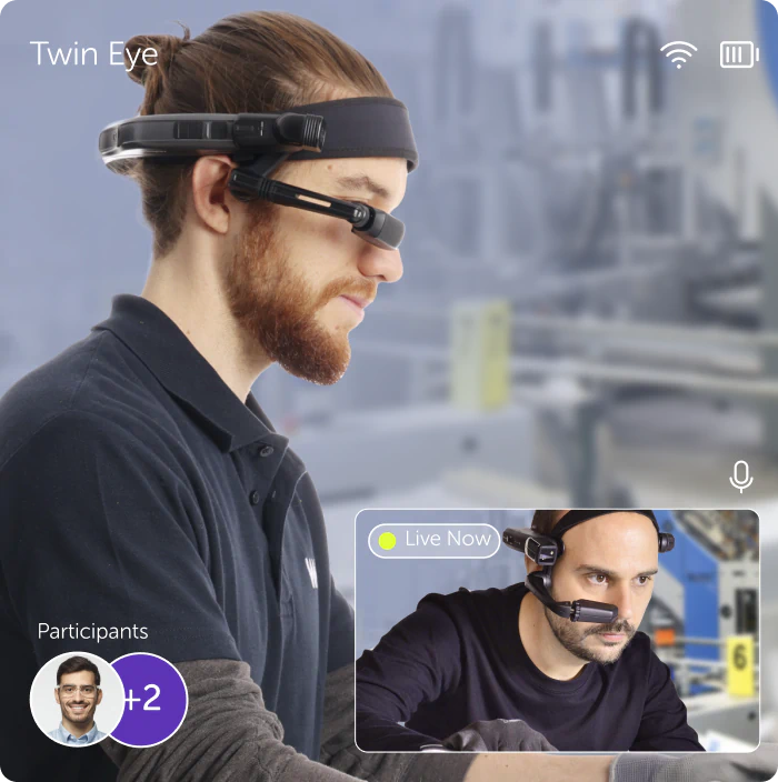 Twin eye software for smart glasses
